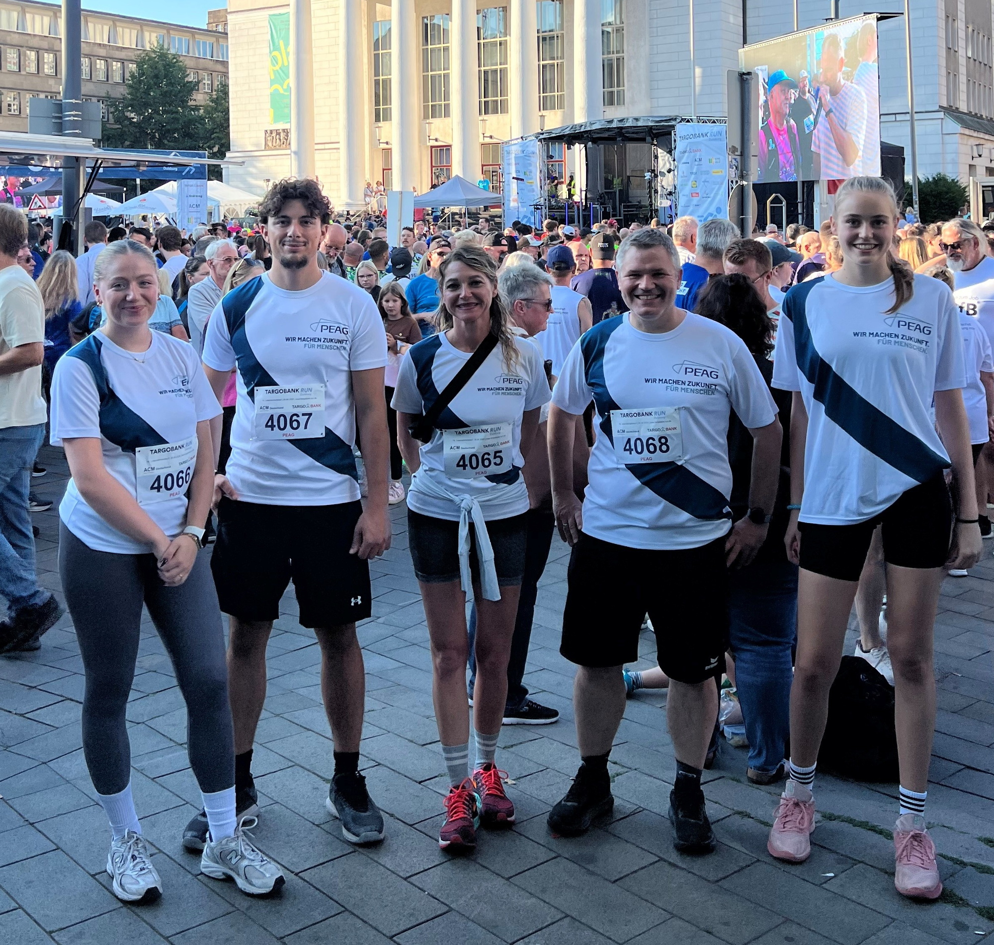 PEAG beim Targobankrun in Duisburg