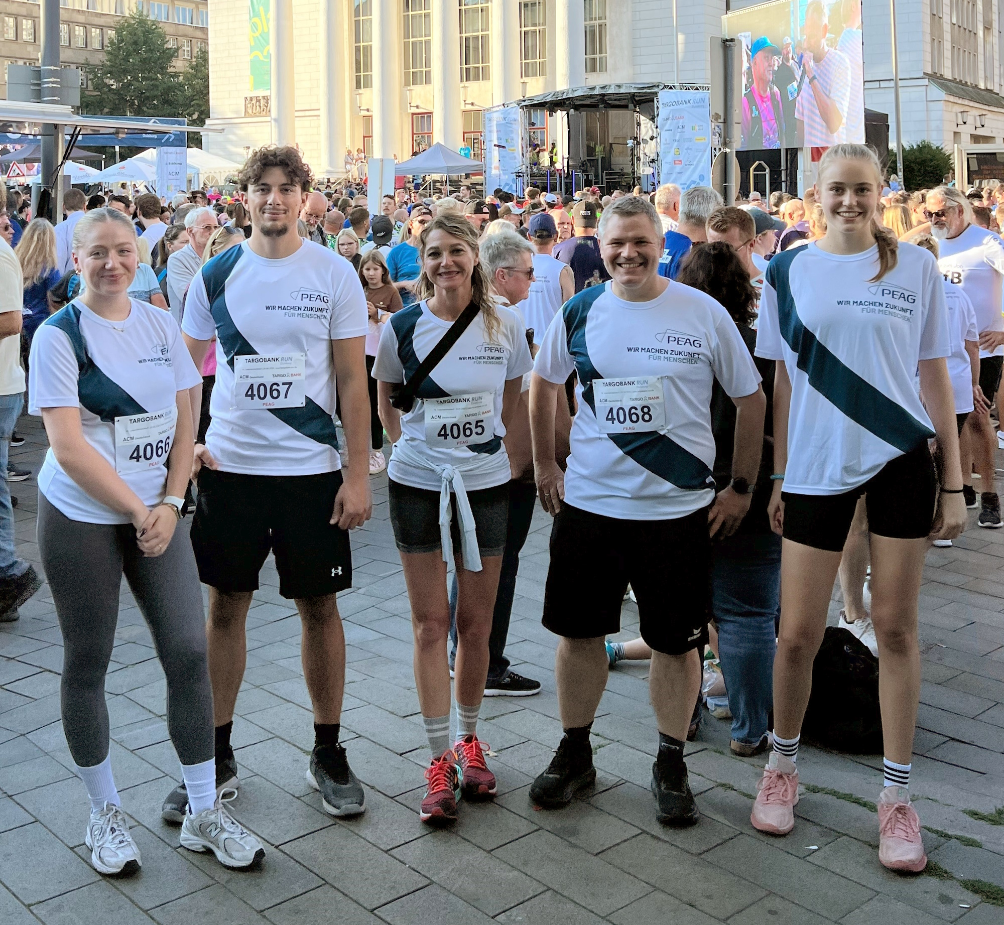 PEAG beim Targobankrun in Duisburg