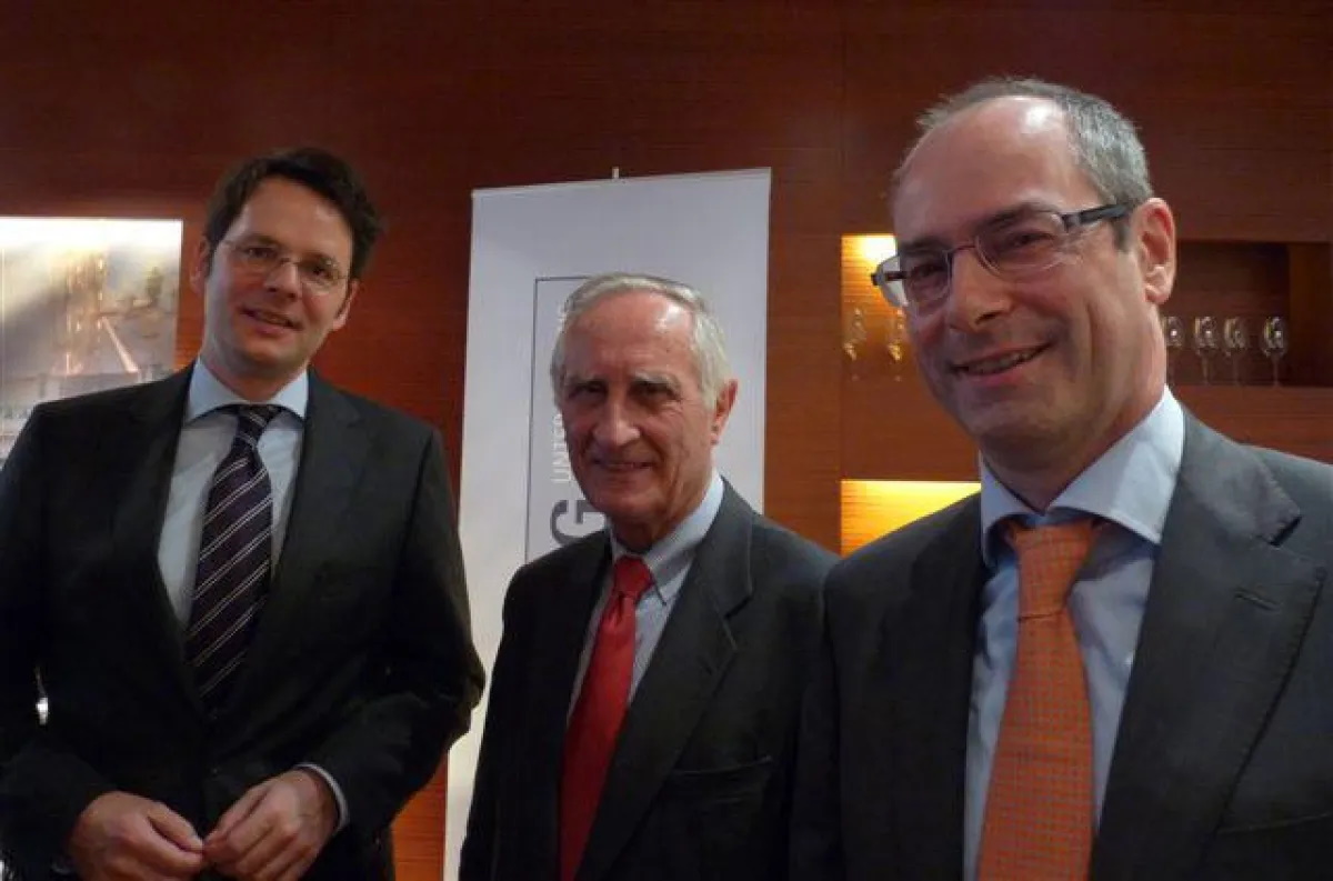 von links: Dr. Knut Bergmann, Norbert Geis und Dr. Christian Ramthun bei der PEAG Personaldebatte