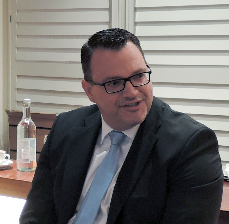 Oliver Burkhard, Mitglied des Vorstandes und Arbeitsdirektor der thyssenkrupp AG