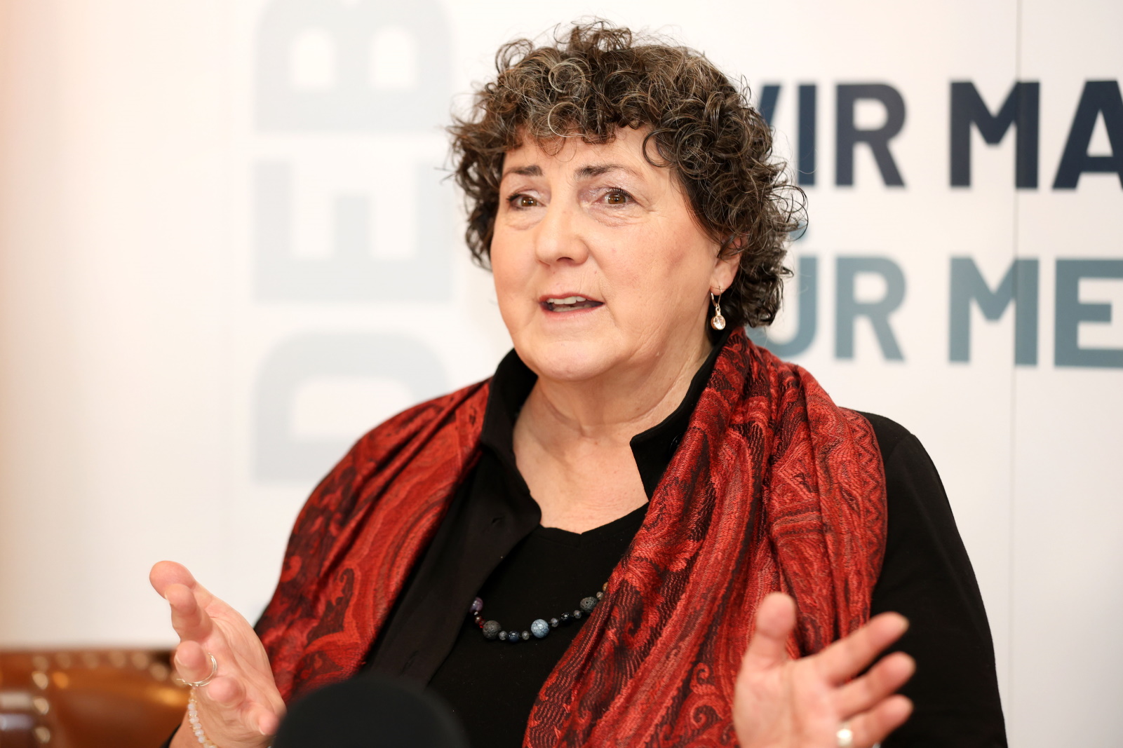 Anja Piel, Mitglied des Geschäftsführenden Bundesvorstands des Deutschen Gewerkschaftsbundes