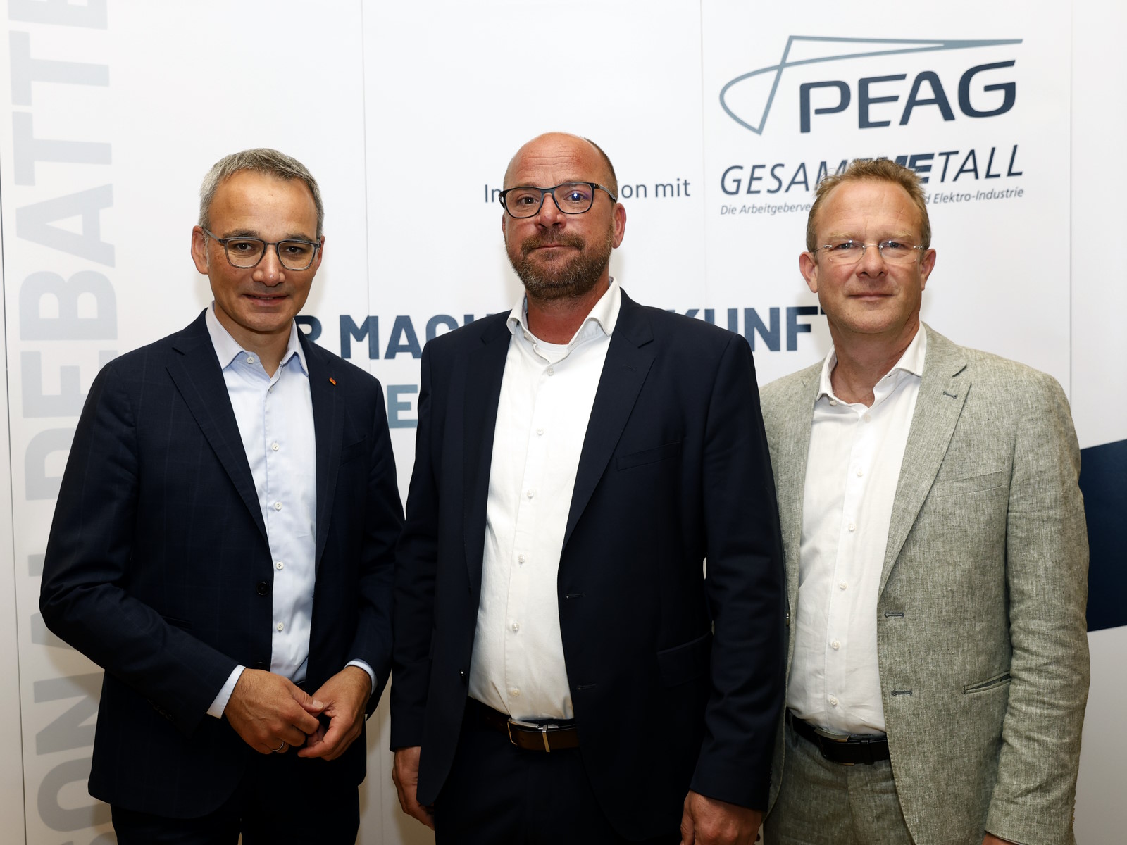 von links: Wilfried Oellers, Sven Kramer und Maik Außendorf 