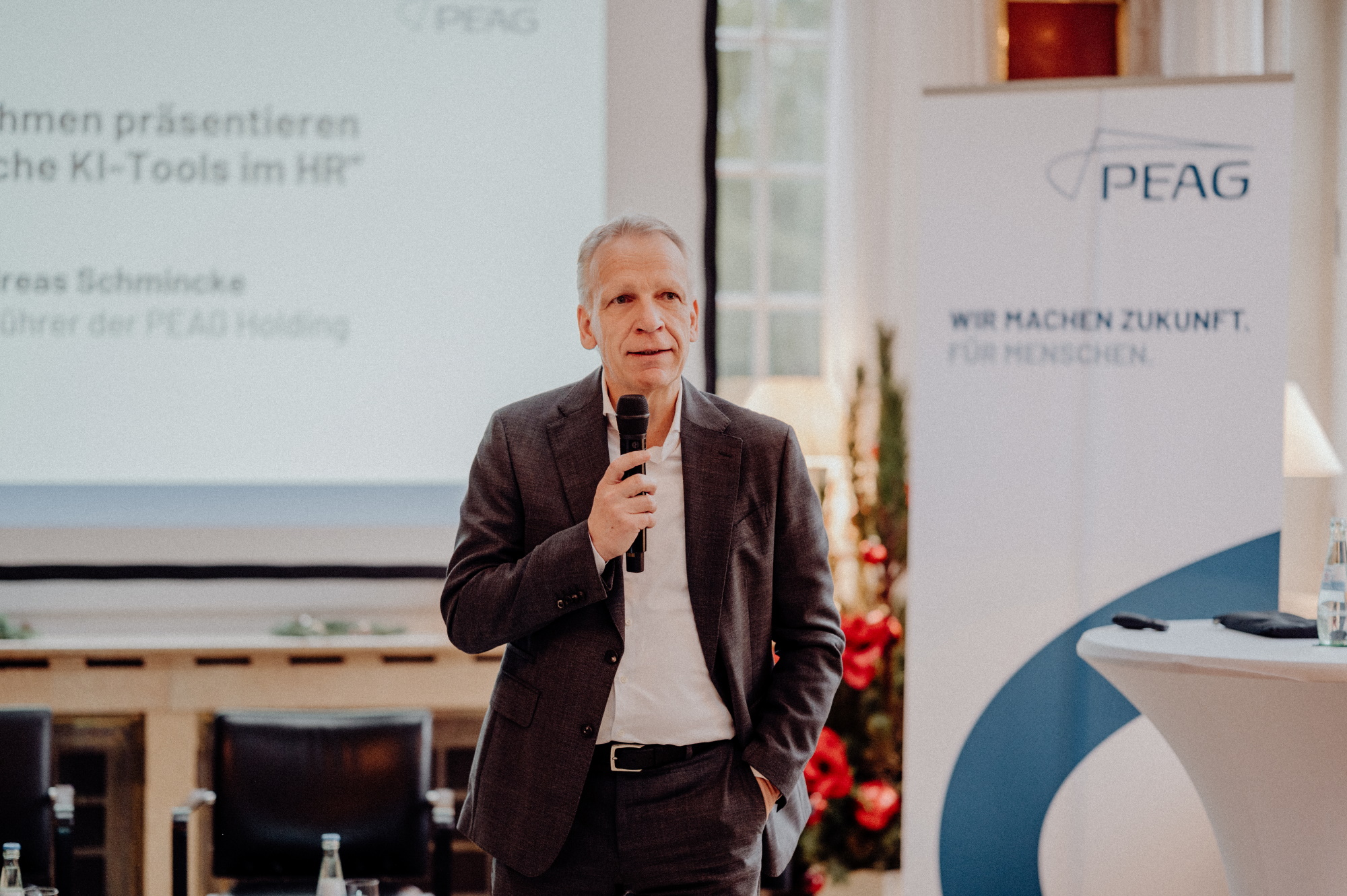 Andreas Schmincke, Geschäftsführer der PEAG Holding GmbH (Foto: Gesche Schmidt)