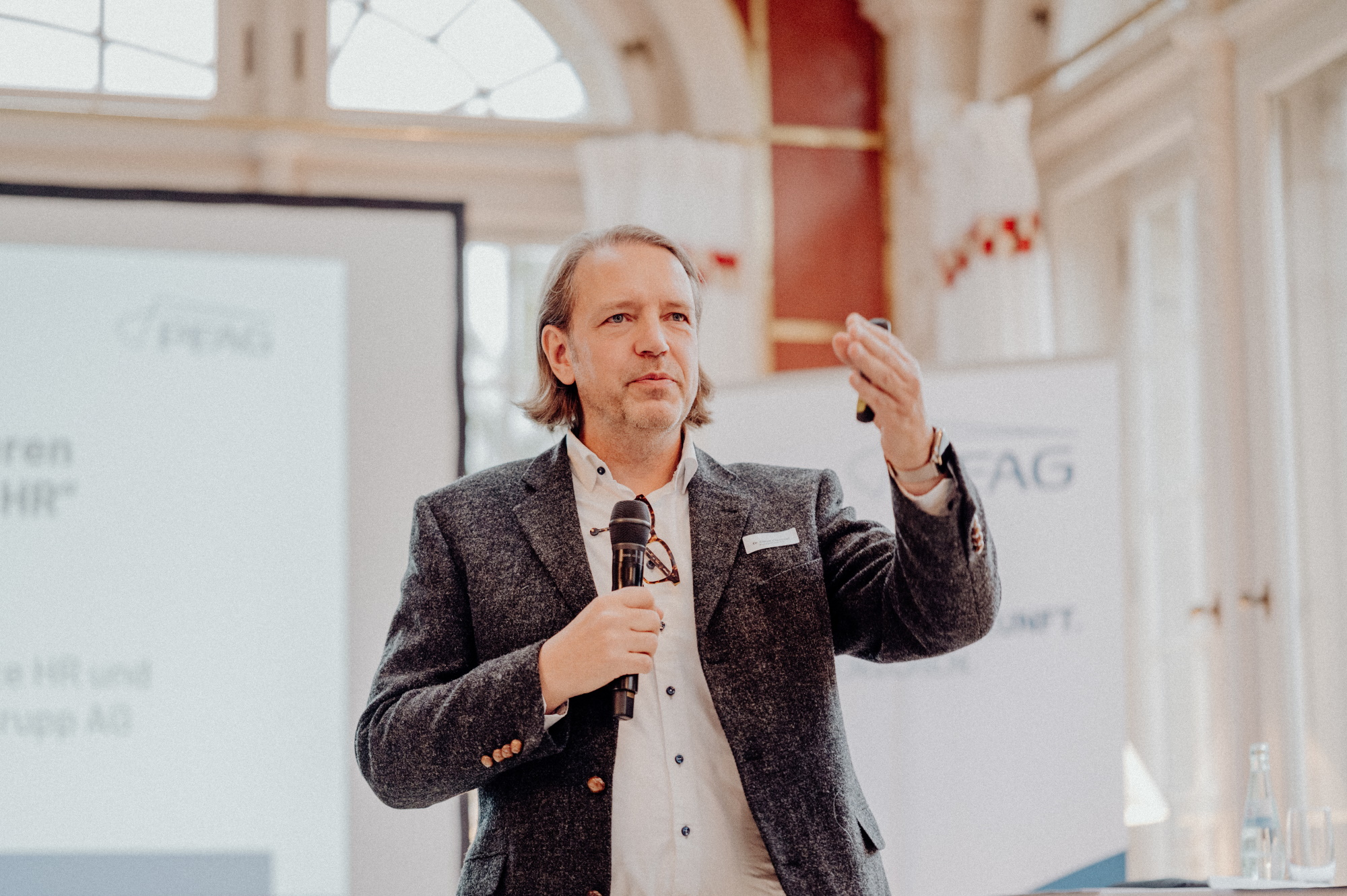 Dr. Claus Clasvogt, Head of Corporate Change Lab bei der thyssenkrupp AG (Foto: Gesche Schmidt)