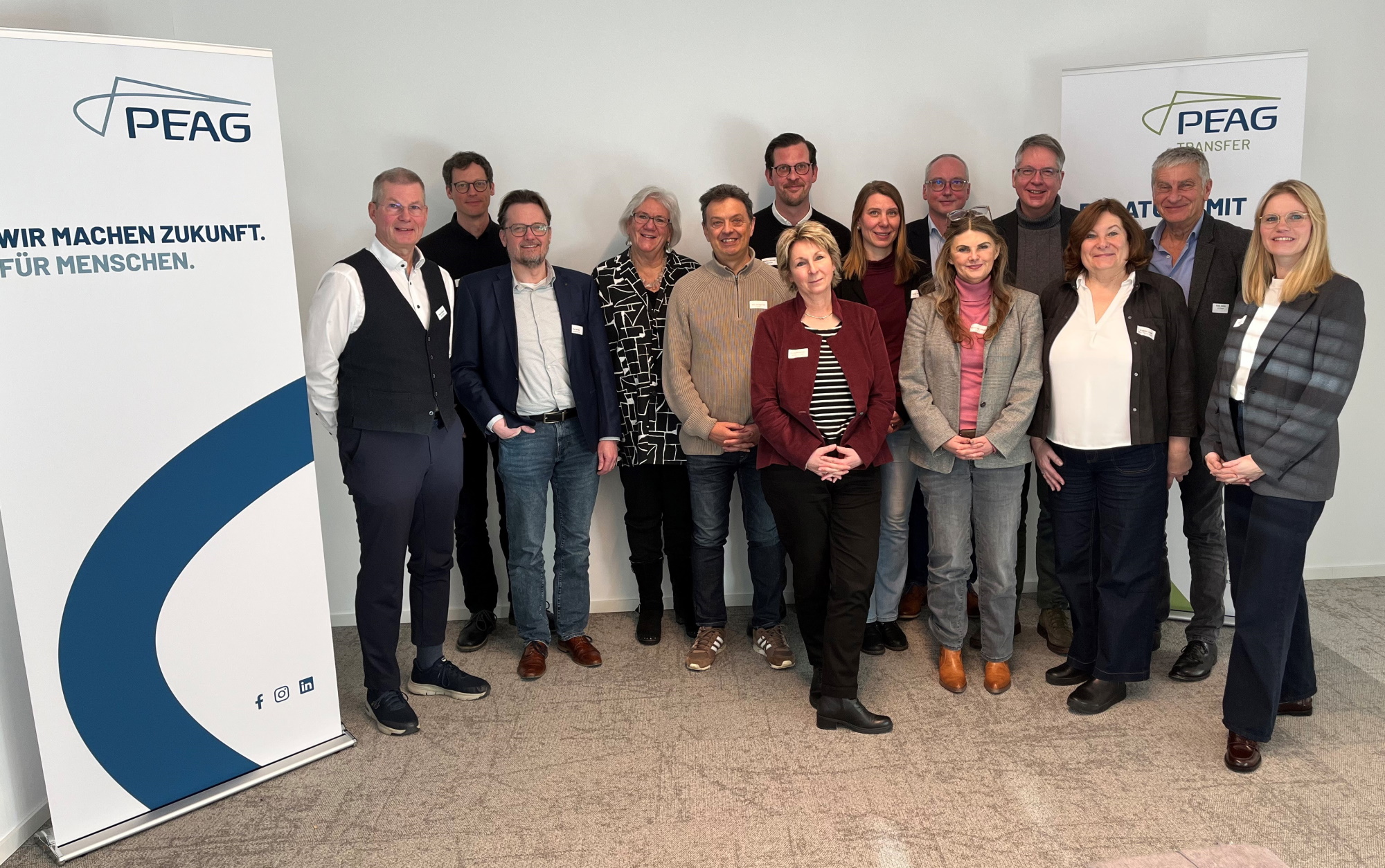 Treffen der G.I.B.-Arbeitsgruppe „Beschäftigungsübergänge“ am Dortmunder Standort der PEAG